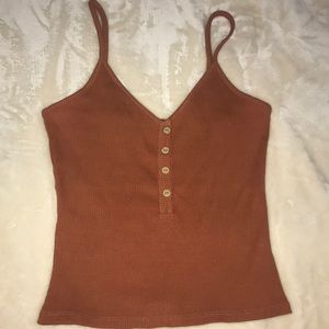 Tight buttoned shirt